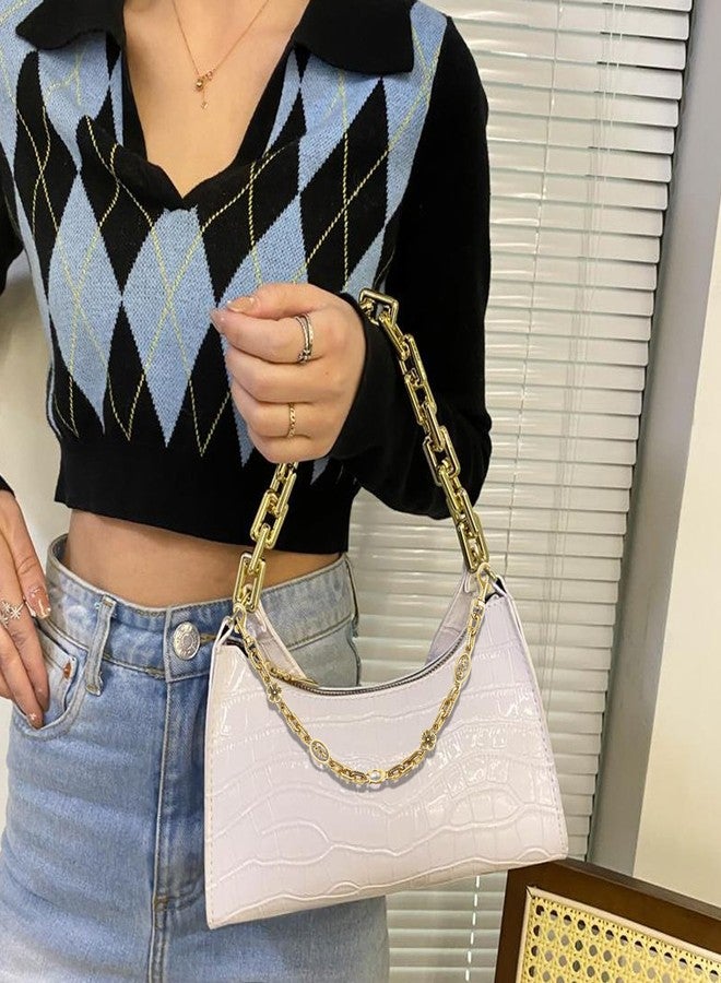 LOGJAM Gold Bag Charms for Women Men, Vintage Flower Car Keychains Pocket Chain Wallet Chain Purse Charms Jewelry Clothing Accessories - Image 4